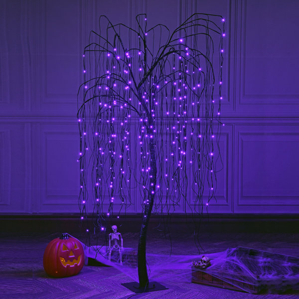 7' Halloween Lighted Tree