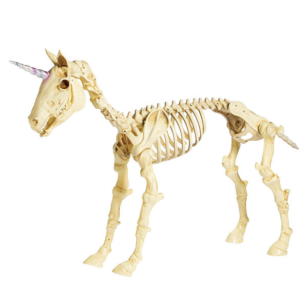 Plastic Freestanding Halloween Skeletons Outdoor Decoration Figure