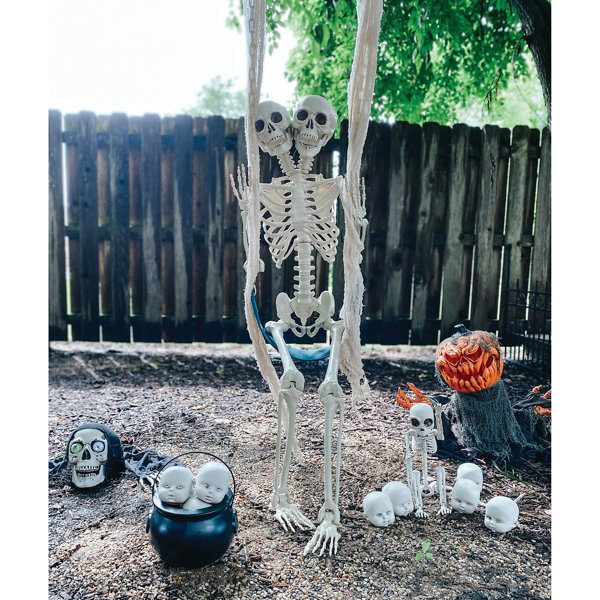 Halloween Skeleton Decorative Accent and Figurine