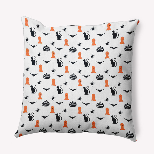 Witches Brew Outdoor Reversible Throw Pillow